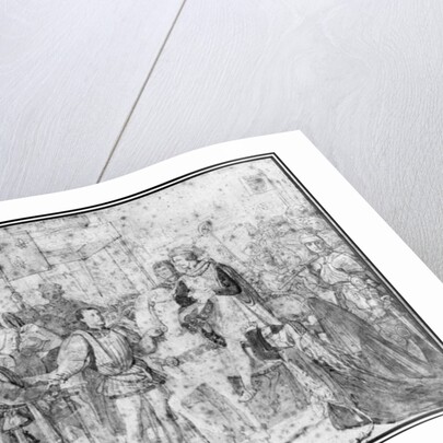 Entry of the Dauphin, the future Charles V into Paris, 1814 by Jean Auguste Dominique Ingres