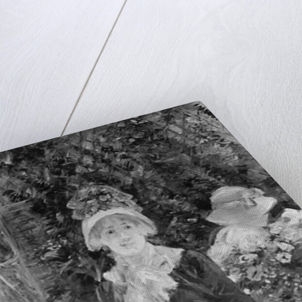 Young Woman in a Garden, 1883 by Berthe Morisot