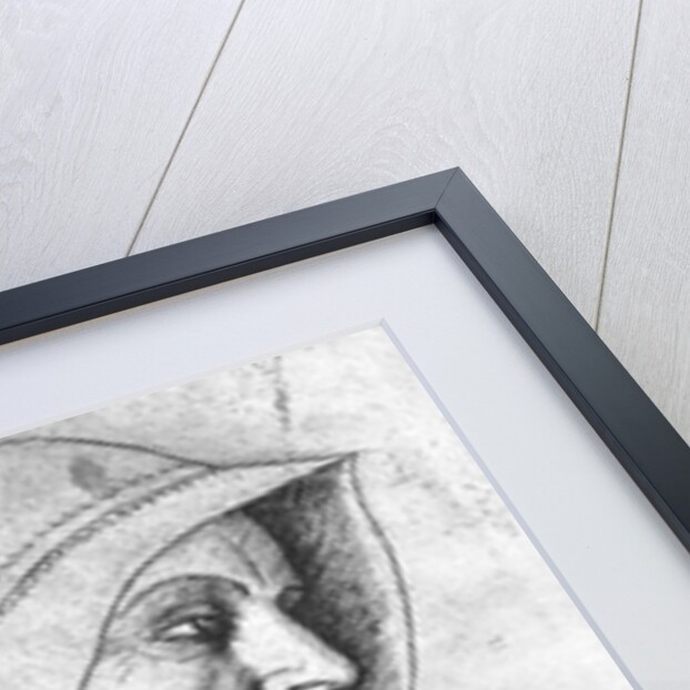 Soldier wearing a helmet by Antonio Pisanello