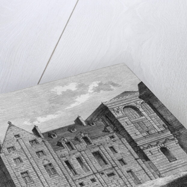 Remains of the Montaigu College, c.1850 by French School