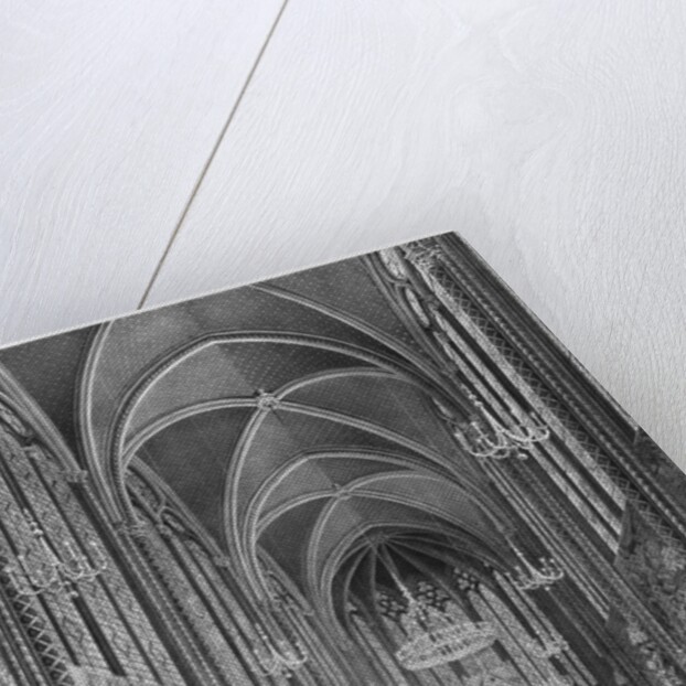 Celebration of the mass for the magistrature at the Sainte Chapelle, c.1849 by French School