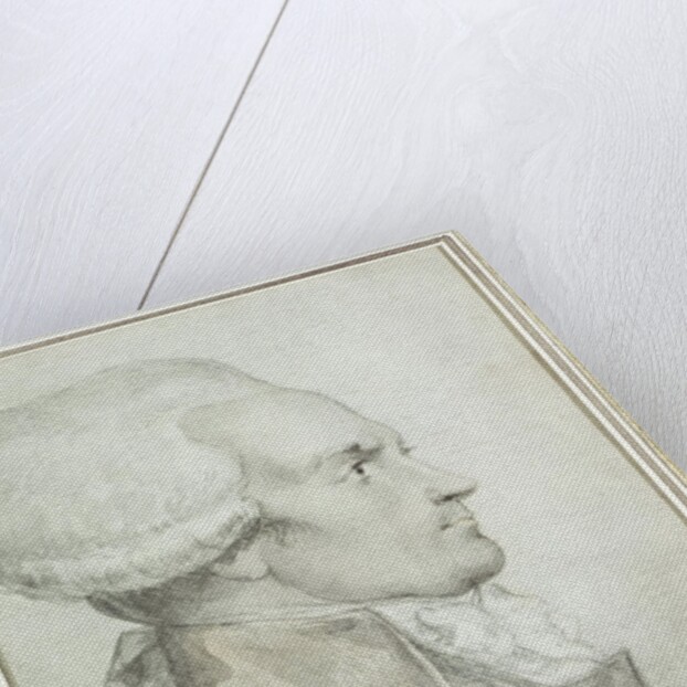 Portrait of Maximilien de Robespierre by Jean Michel the Younger Moreau