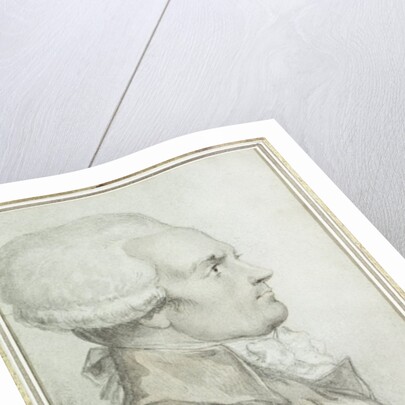 Portrait of Maximilien de Robespierre by Jean Michel the Younger Moreau