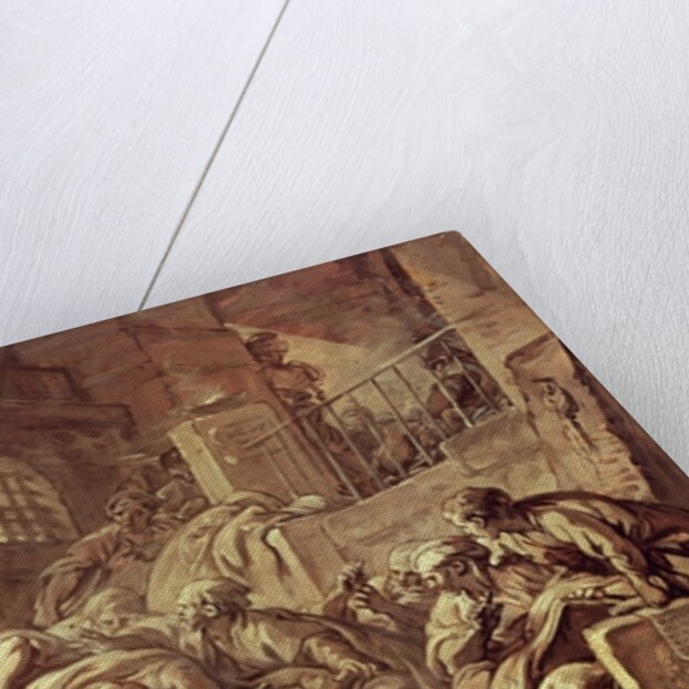 Study for a Prison Scene by Francois Boucher