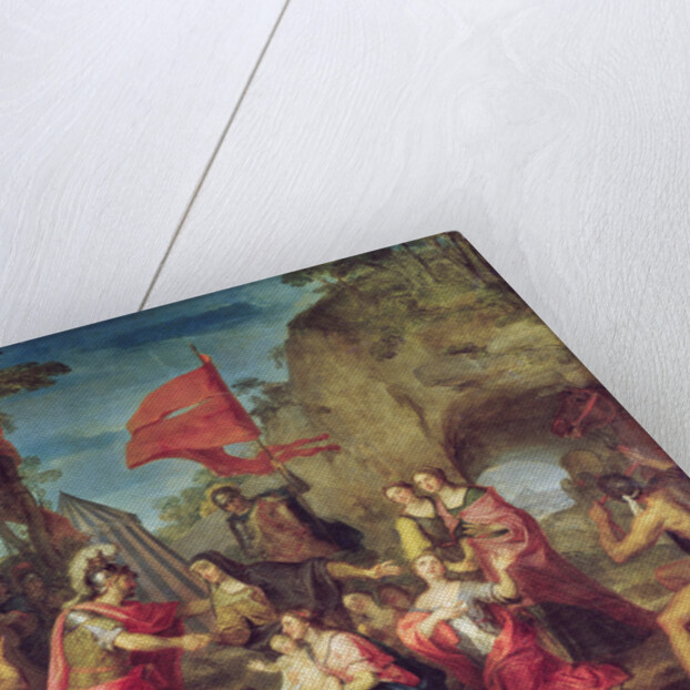 Coriolanus in the Volscian Camp, 1747 by Louis Galloche