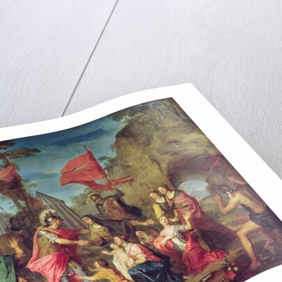 Coriolanus in the Volscian Camp, 1747 by Louis Galloche