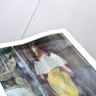 Woman Entering a Box at the Theatre, 1894 by Henri de Toulouse-Lautrec