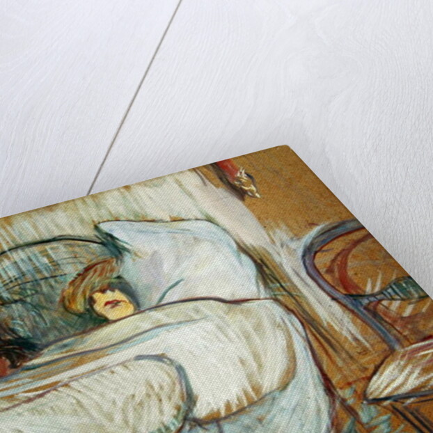 In Bed, 1894 by Henri de Toulouse-Lautrec