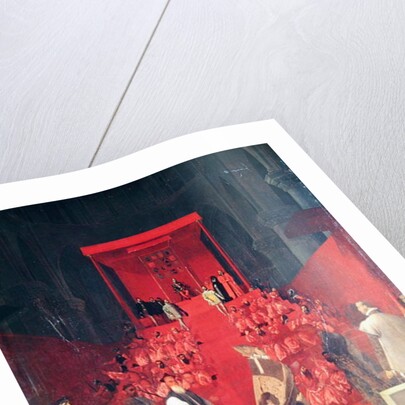 Fernando Alvarez de Toledo 3rd Duke of Alba in the Cathedral of St. Gudule, 1815 by Jean Auguste Dominique Ingres