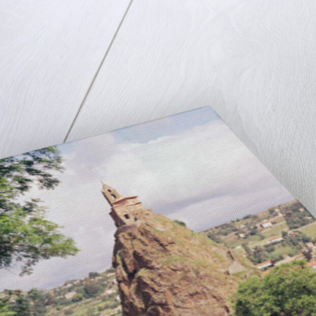 View of the Rocher d'Aiguilhe with the Church of St. Michel de l'Aiguilhe by Anonymous