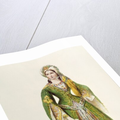 Mademoiselle Rachel as Roxane in 'Bajazet' by Jean Racine by Achille Deveria