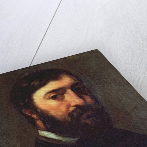 Portrait of Urbain Cuenot 1846 by Gustave Courbet