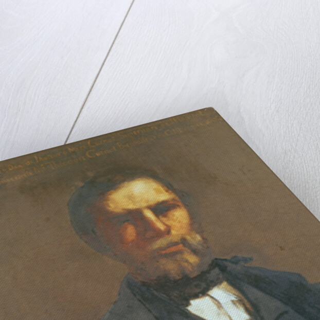 Portrait of Theodore Cuenot, 1847 by Gustave Courbet