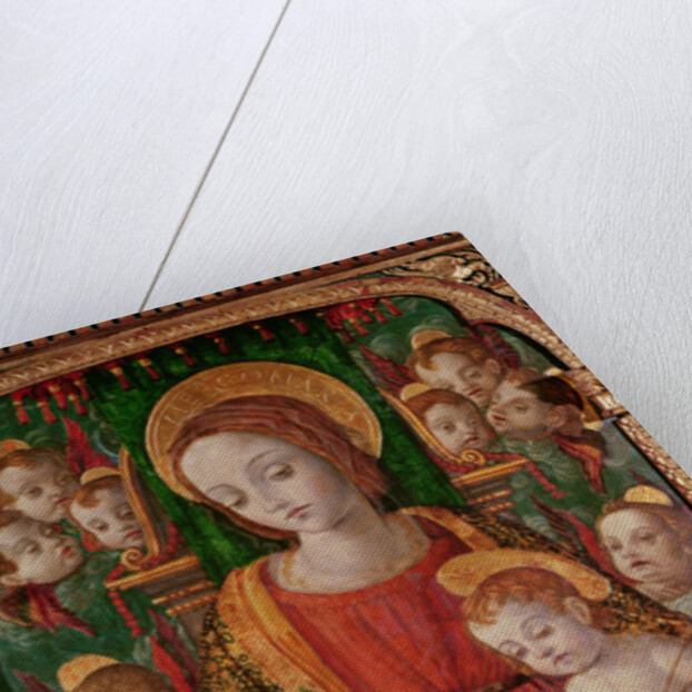 Virgin and Child with SS. Gregory and Martin by Nikola Bozidarovic