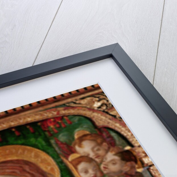 Virgin and Child with SS. Gregory and Martin by Nikola Bozidarovic