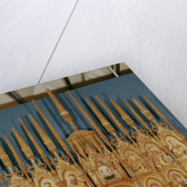 Polyptych depicting the Virgin and Child with Twelve Saints by Jacques de Pula