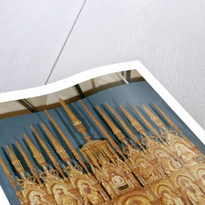 Polyptych depicting the Virgin and Child with Twelve Saints by Jacques de Pula