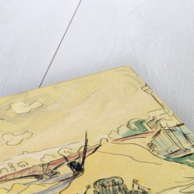 The Pile of Sand, Bercy, 1905 by Paul Signac