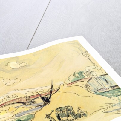 The Pile of Sand, Bercy, 1905 by Paul Signac