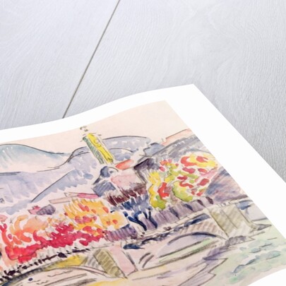 Le Paillon, Nice, 1921 by Paul Signac