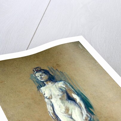 Standing Female Nude, 1898 by Henri de Toulouse-Lautrec