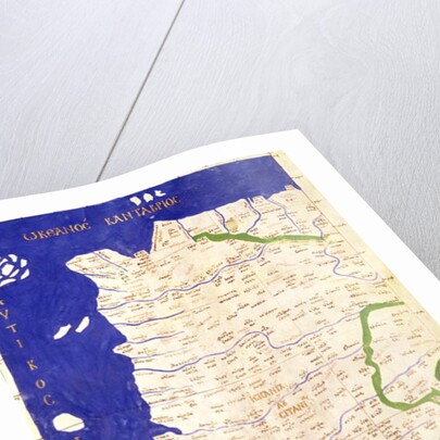 Map of Spain and Portugal by Ptolemy