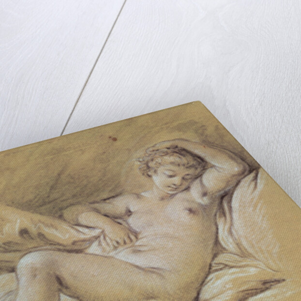 Nude Woman on a Bed by Francois Boucher