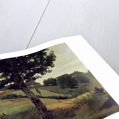 Saint-Andre-en-Morvan, 1842 by Jean Baptiste Camille Corot