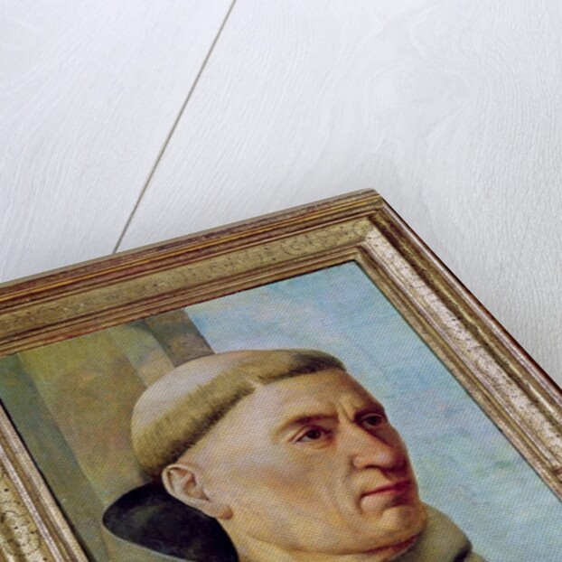 Head of a Monk by Jean Fouquet