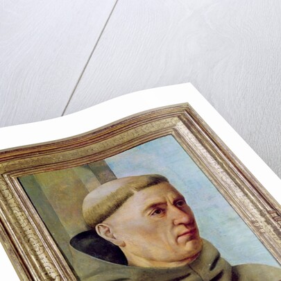 Head of a Monk by Jean Fouquet