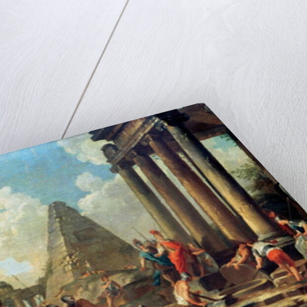 Alexander III the Great before the Tomb of Achilles by Giovanni Paolo Pannini or Panini