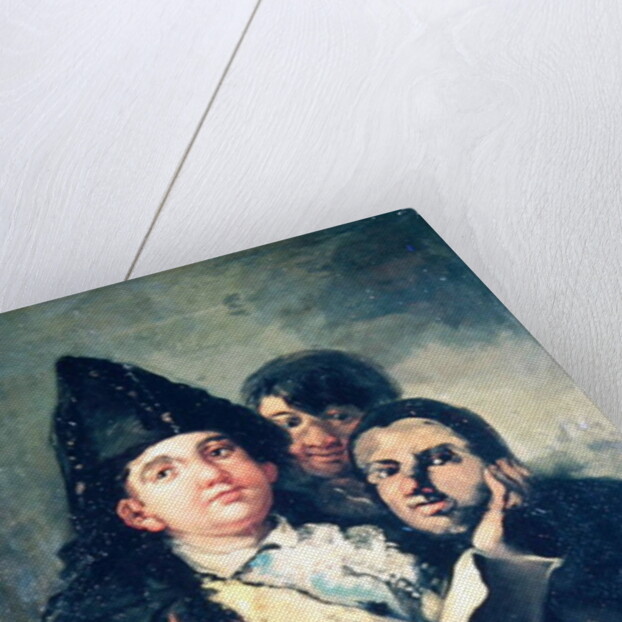 Manolito Guasquez and the Fool of Coria by Francisco Jose de Goya y Lucientes