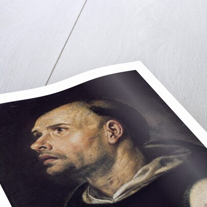 Portrait of a Monk by Spanish School