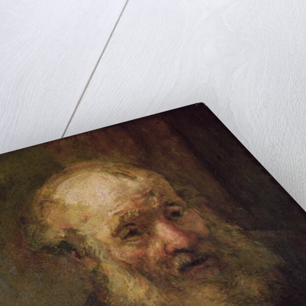 Head of an Old Man, c.1650 by Rembrandt Harmensz. van Rijn