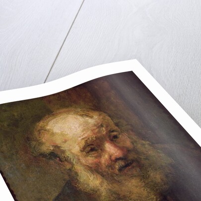 Head of an Old Man, c.1650 by Rembrandt Harmensz. van Rijn