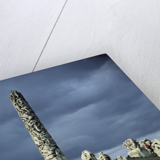 View of the Monolith Plateau, built 1929-43 by Gustav Vigeland