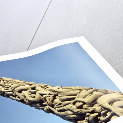 View of the Monolith, built 1929-43 by Gustav Vigeland