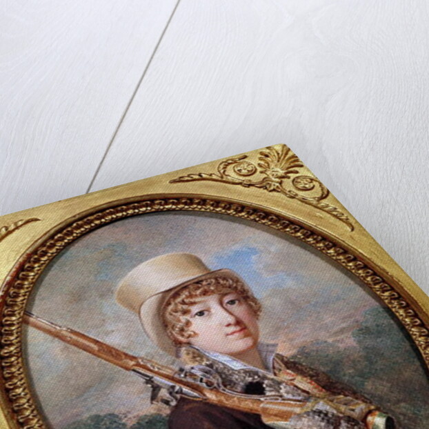 Natalie de Laborde de Mereville, Comtesse Charles de Noailles, in the Park at Mereville, c.1805 by Dutailly Dutailly