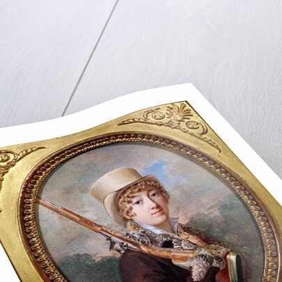 Natalie de Laborde de Mereville, Comtesse Charles de Noailles, in the Park at Mereville, c.1805 by Dutailly Dutailly