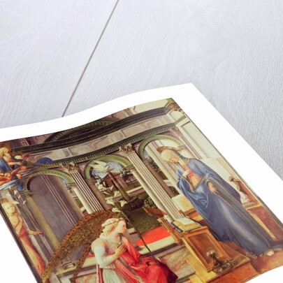 The Annunciation by Fra Filippo Lippi