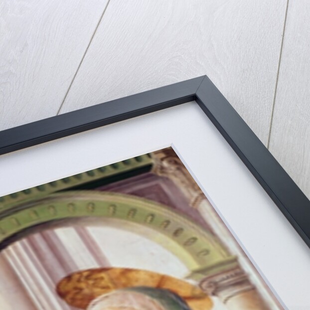 The Annunciation, detail of the Virgin Mary by Fra Filippo Lippi