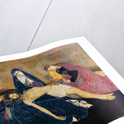 The Avignon Pieta, 1450-60 by Enguerrand Quarton