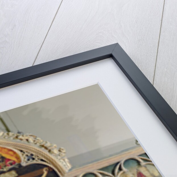 The Parlement of Paris Altarpiece, 1453-55 by French School