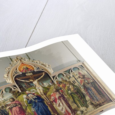 The Parlement of Paris Altarpiece, 1453-55 by French School