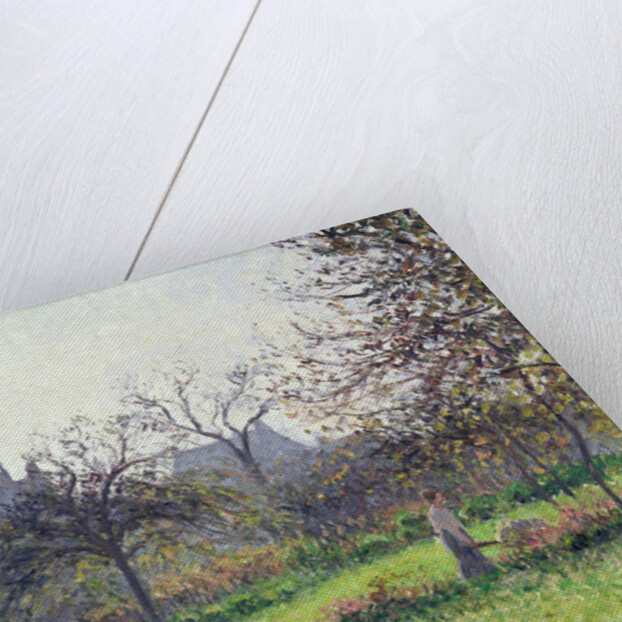 Morning Sun, Autumn, Eragny, 1897 by Camille Pissarro