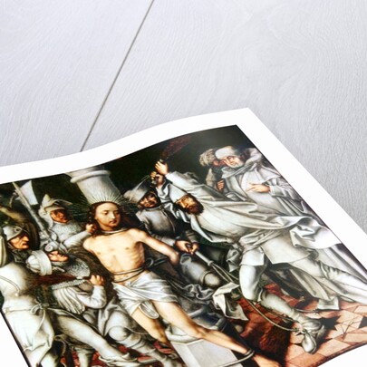 The Flagellation of Christ, detail from an altarpiece, 1496 by Hans Holbein the Elder