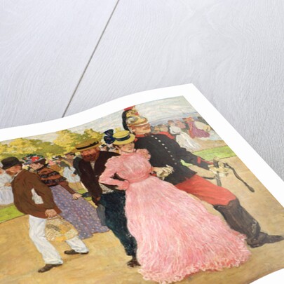 A Sunday Walk in the Bois de Boulogne, 1899 by Henri Jacques Edouard Evenepoel