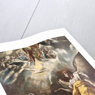 The Annunciation by El (1541-1614) Greco