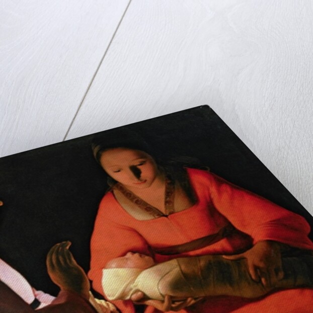 The Newborn Child, late 1640s by Georges de la Tour