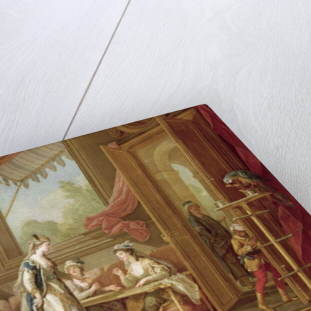 The Sultana Ordering Tapestries from the Odalisques by Charles-Amedee-Philippe van Loo